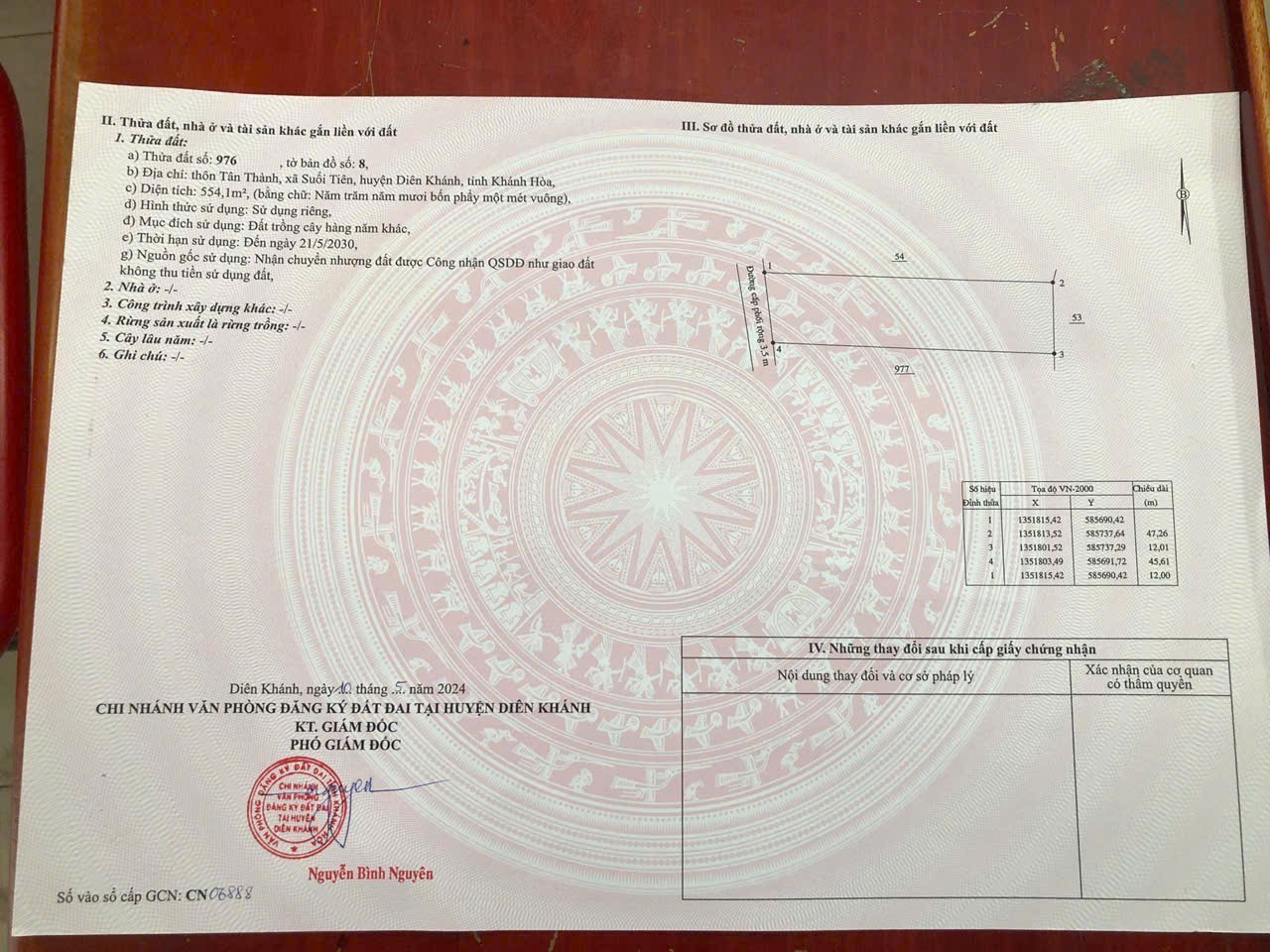 Bán đất vườn Suối Tiên giá rẻ sát bên nhà dân - cách Hương Lộ 39 chỉ 700m 6