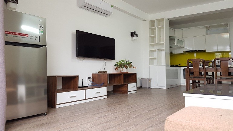 Cho thuê căn hộ dịch vụ tại làng Yên Phụ, Tây Hồ, 80m2, 2PN, đầy đủ nội thất đẹp hiện đại 4