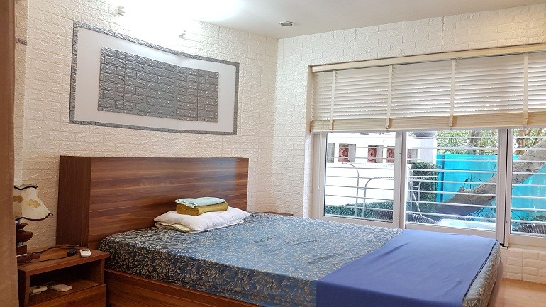 Cho thuê căn hộ dịch vụ tại Đặng Thai Mai, Tây Hồ, 45m2, 1PN, sân vườn, đầy đủ nội thất 6