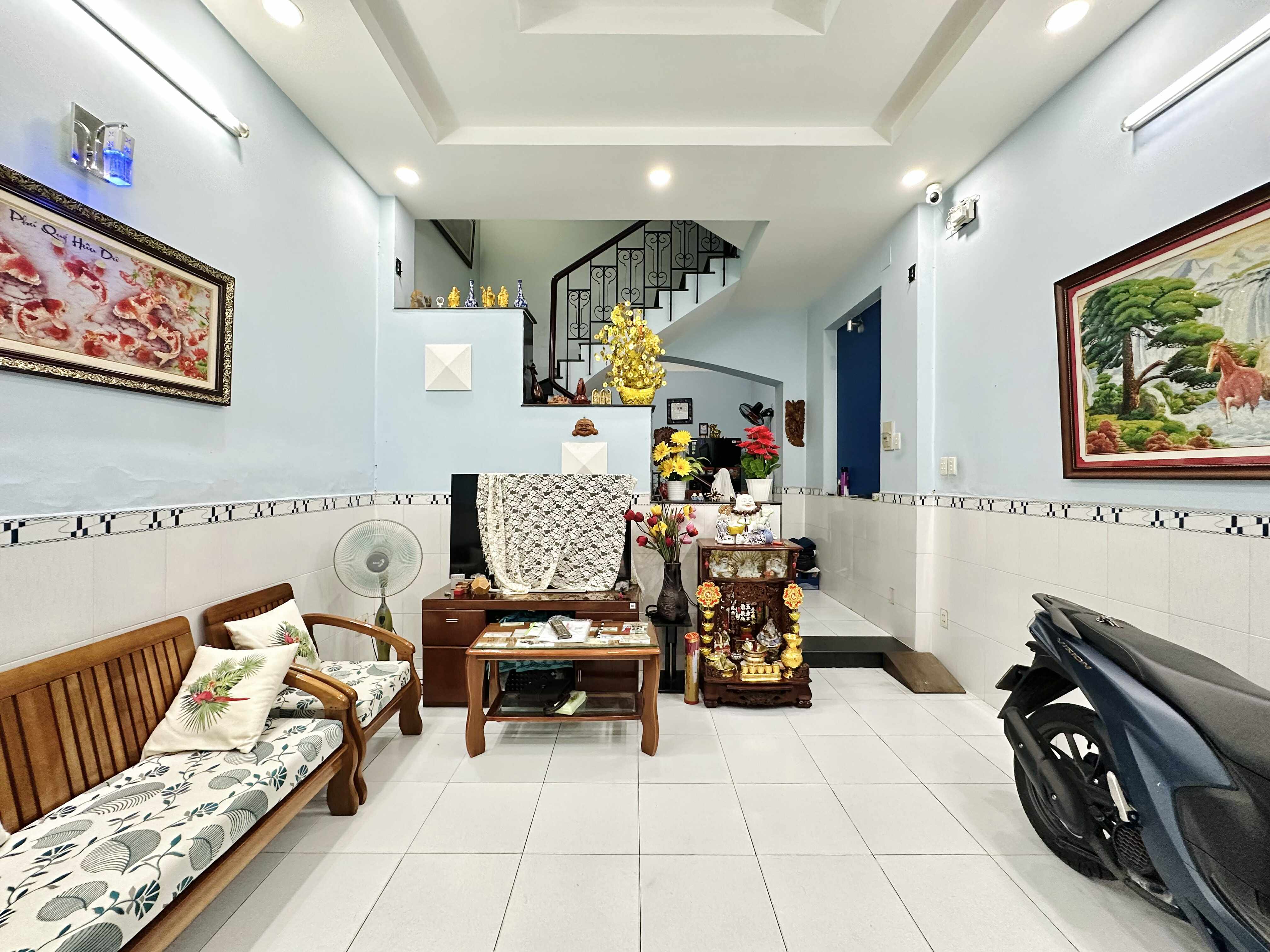 NHÀ PHAN VĂN TRỊ 4 TẦNG HẺM OTO 8m - 52m2 (4×13) SỔ VUÔNG A4 - GIÁ 9.2 TỶ 14