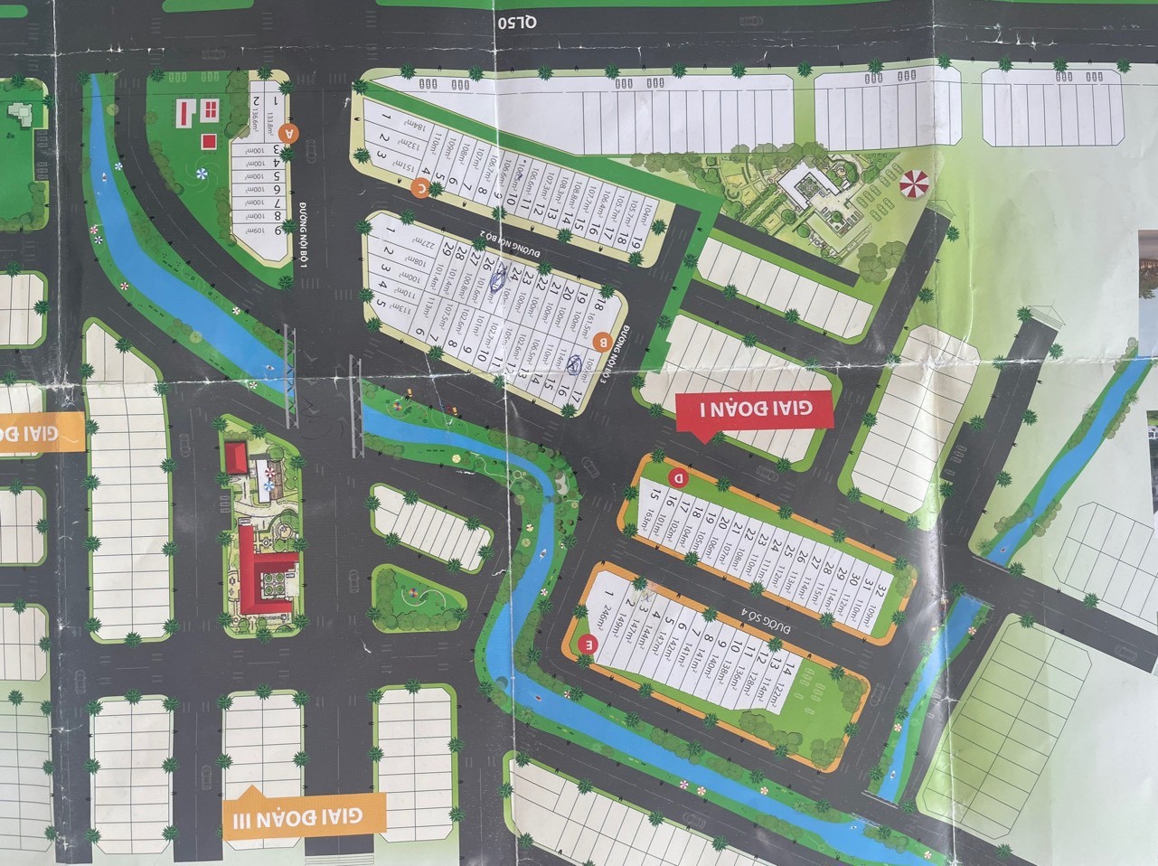 Đất nền kdc Golden Land Phước Đông 110m2 giá rẻ đầu tư 750tr bán gấp 5