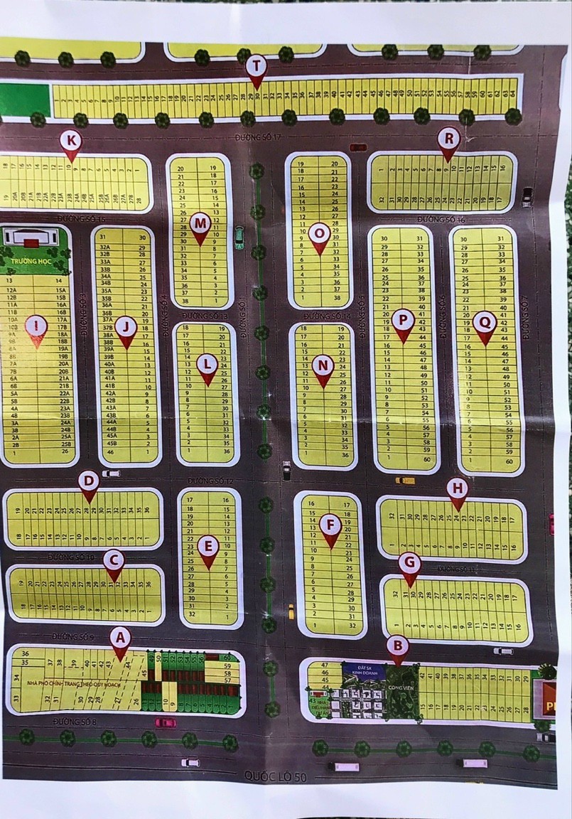 Đất nền dãy biệt thự 200m2 kdc Phước Đông giá ngộp rẻ cho khách mua 1 tỏi 650tr 5