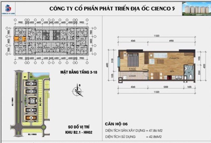 Cần bán căn hộ 1 phòng ngủ, full nội thất, giá tốt tại KĐT Thanh Hà Cienco 5