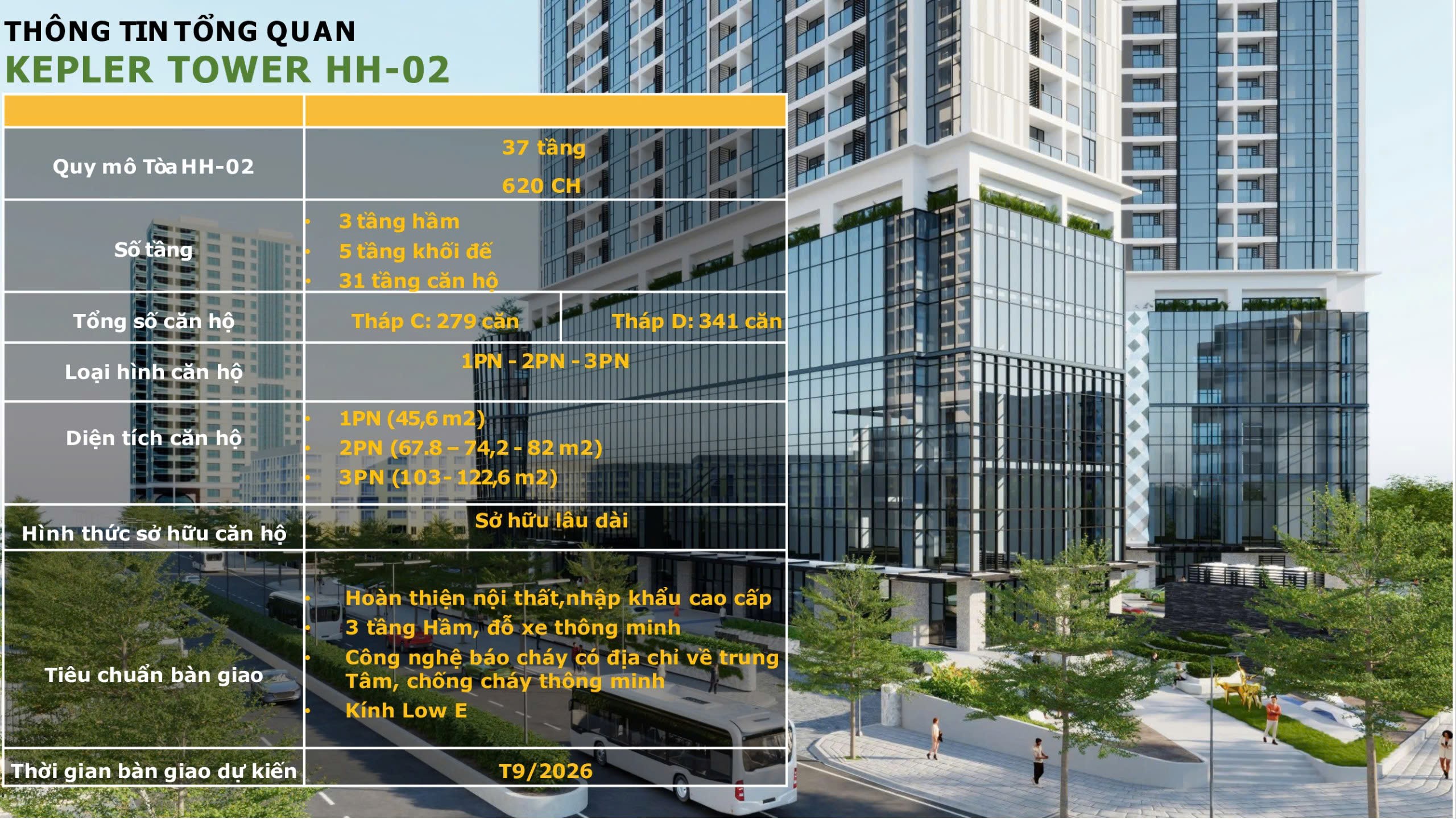 Tòa HH2 – căn hộ 82m² 2PN+ tại trung tâm Hà Đông đang “làm mưa làm gió” trên thị trường BĐS phía 2