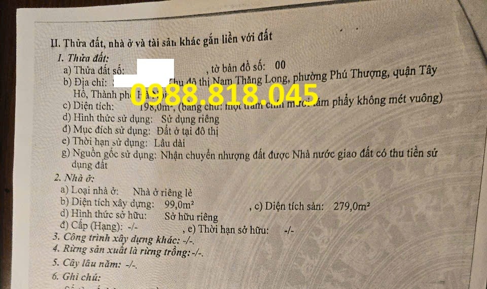 Chính chủ Bán gấp biệt thự Ciputra 198m2 mặt tiền 9m, 3.5 tầng, đường đôi rộng 30m, miễn TG