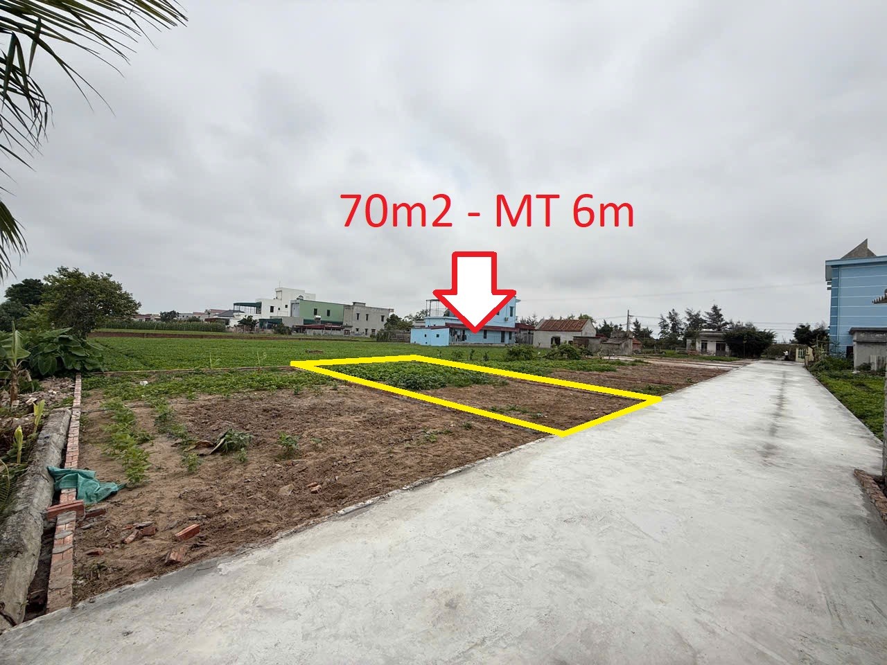 Cần bán Đất đường Quốc Lộ 37B, Xã Giao Phong, Diện tích 70m², Giá 1.3 Tỷ