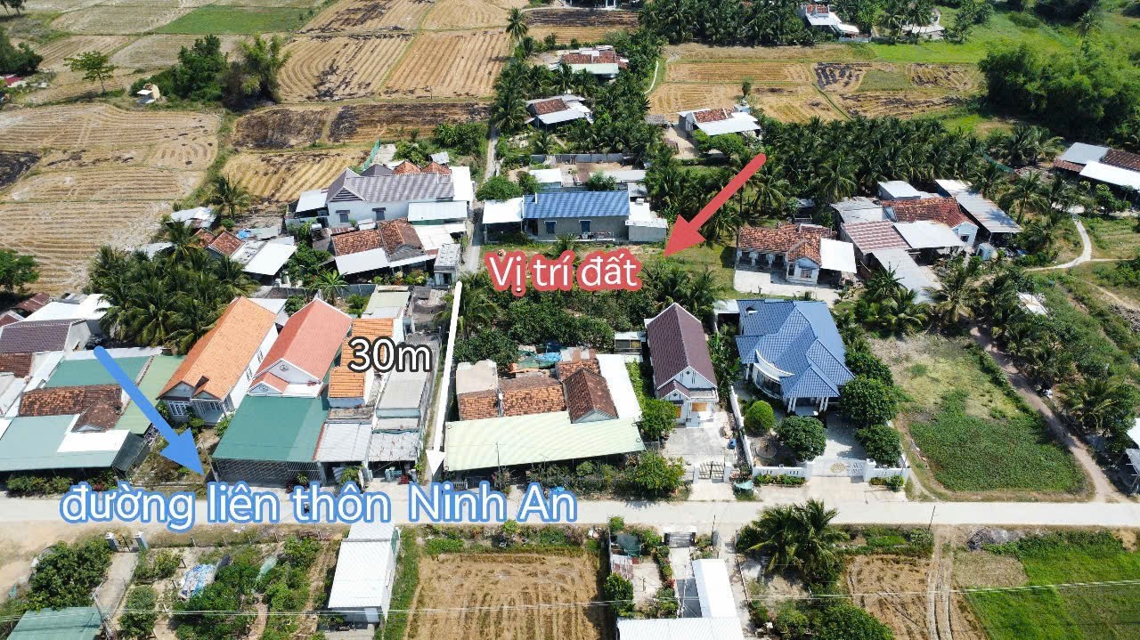 đất dân cắt bán 2 lô cạnh đường liên thôn Ninh An  Ninh Hòa 0985451850 2