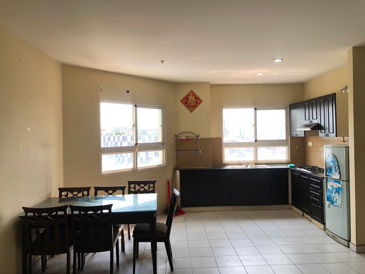 Cần Cho thuê căn hộ An Phú Quận 6, Dt : 101 m2, 3PN, Giá : 8.5 tr/th 2