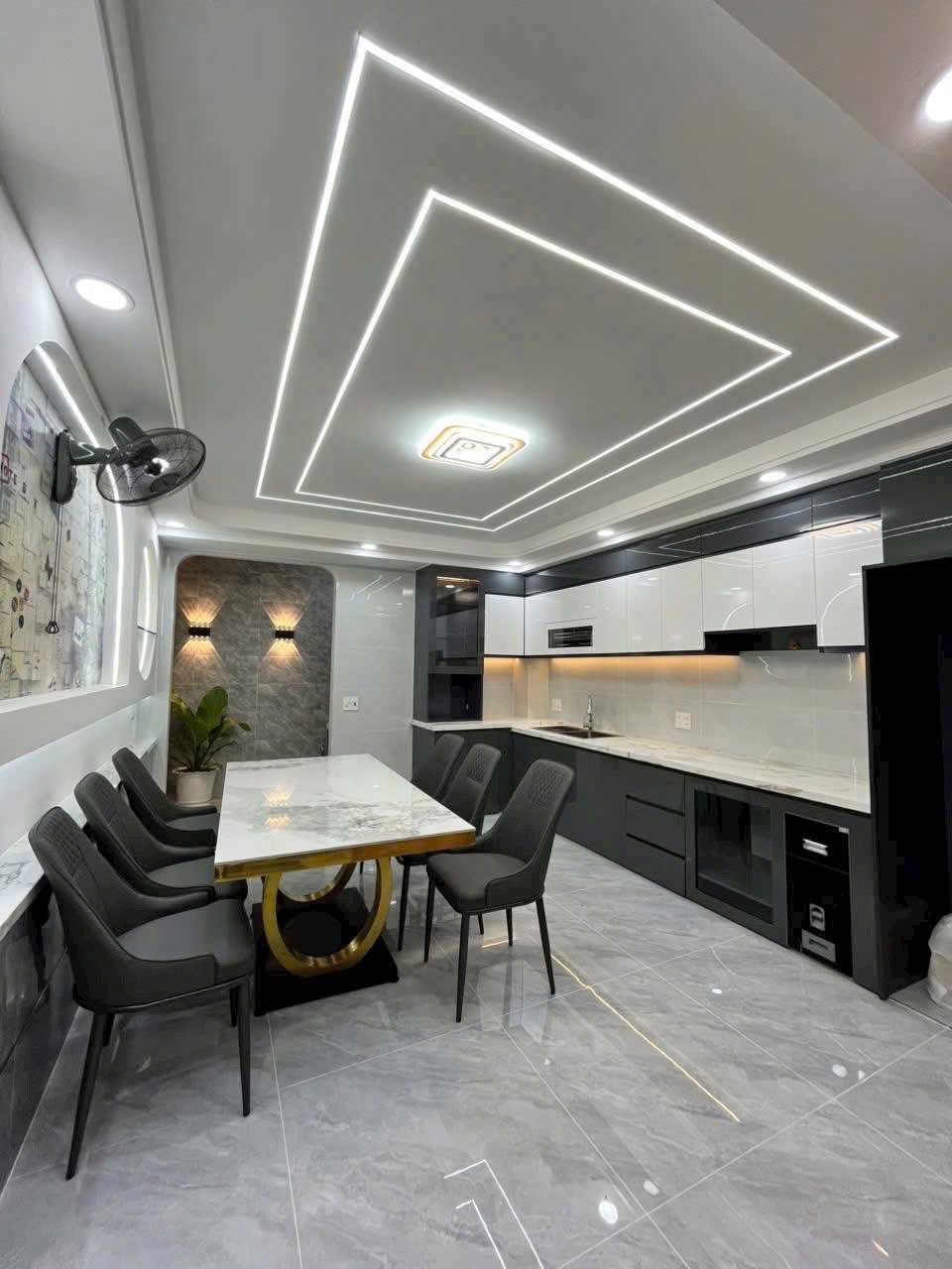 Nhà hẻm Nguyễn Súy, p Tân Quý, Tân Phú dt 64m2 3 lầu 5pn 6wc giá 8,7 tỷ 8