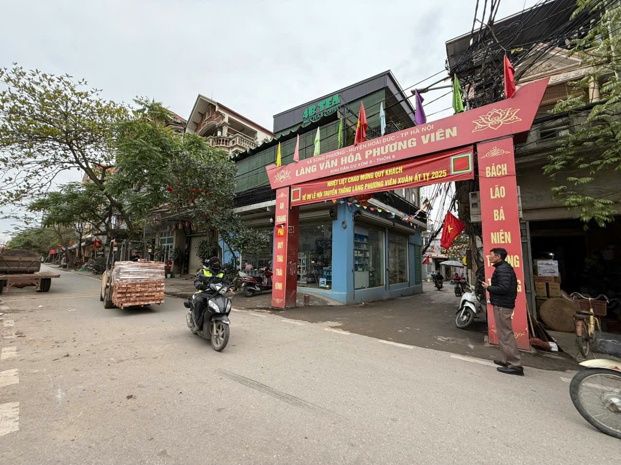 Bán nhà xây mới Song Phương, 4.5 tầng,57m2,  thang máy, Song Phương, Hoài Đức, Hà Nội 2