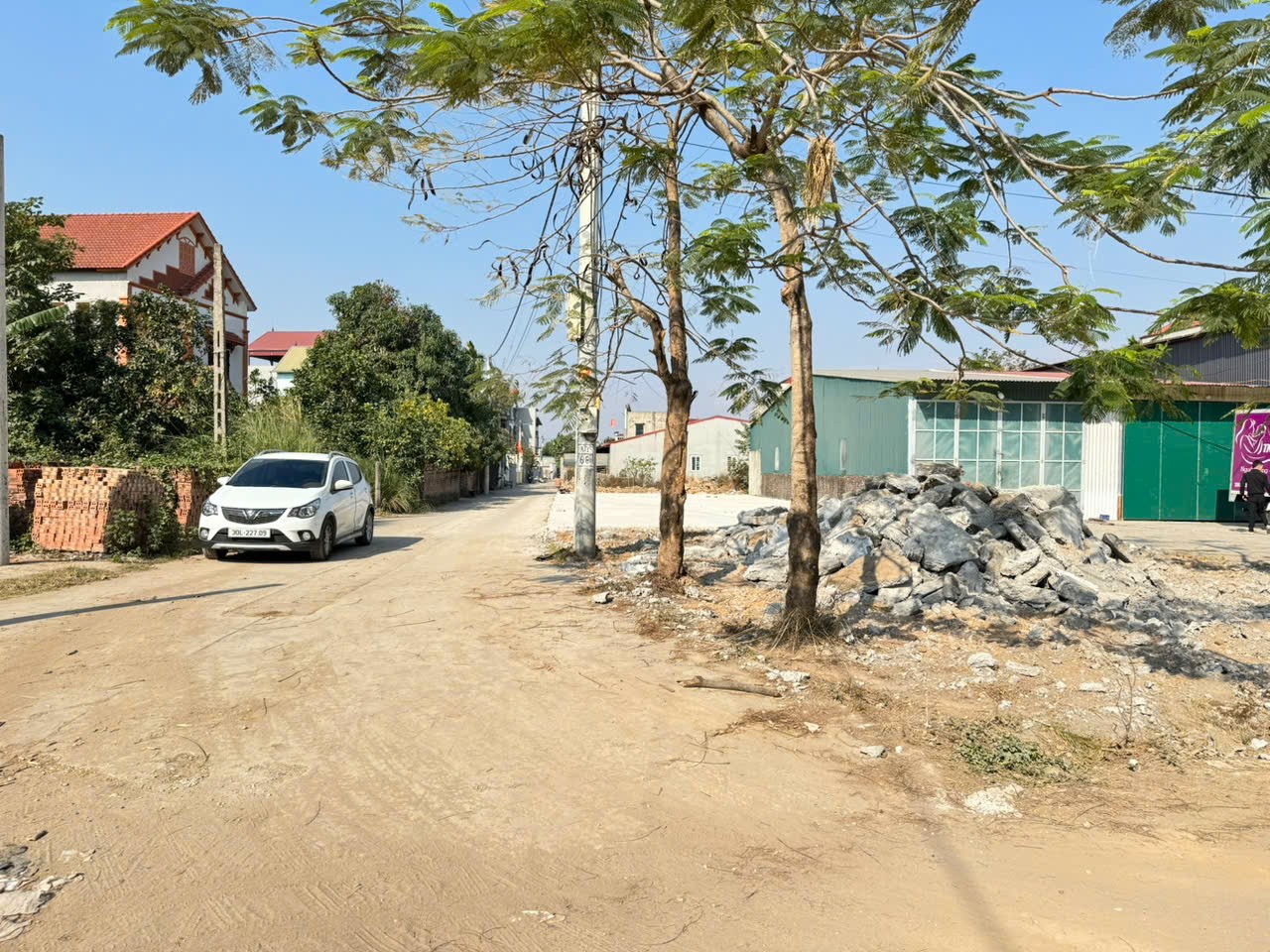 Bán 100m đất tổ 9 TT Quang Minh, Mê Linh. Lô góc 2 mặt tiền, đường nhựa, vỉa hè 3