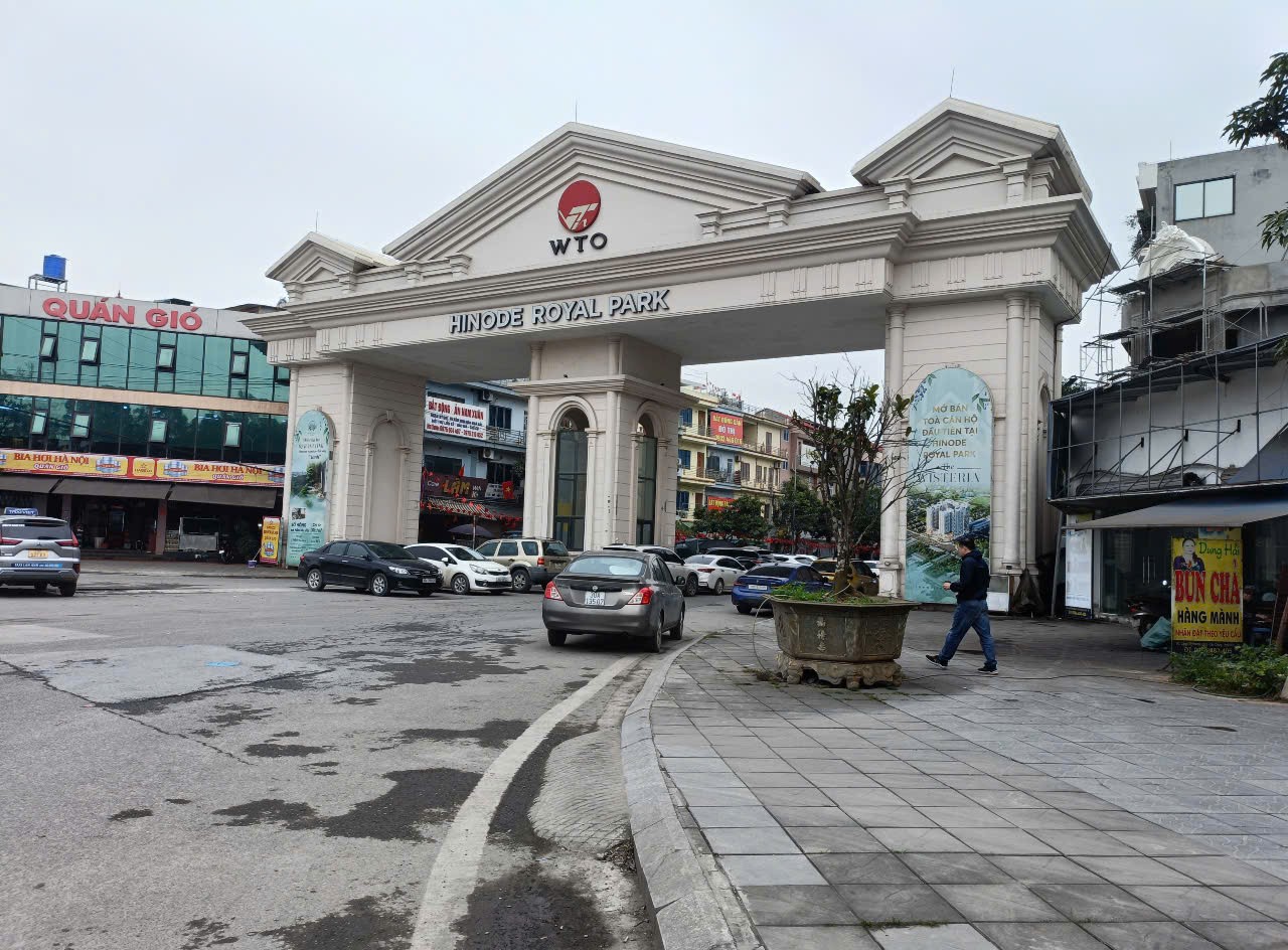 LK LÔ GÓC 150M 4 TẦNG MT25M, V.HÈ 8M, ĐẸP NHẤT HINODE ROYAL PARK! 4