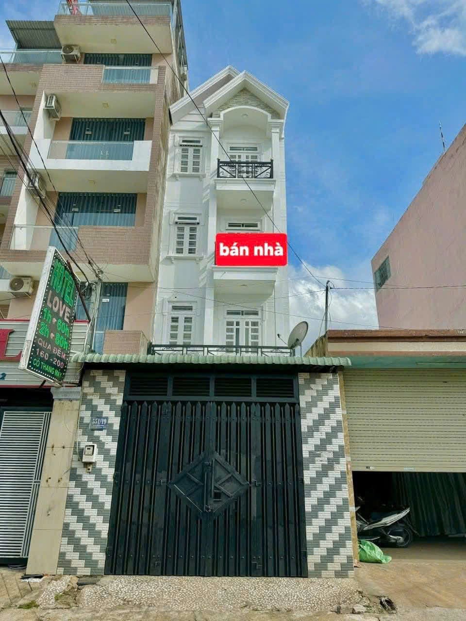 NHÀ 4 TẦNG MẶT TIỀN HIỆP THÀNH 07, Q12 NGAY LÊ VĂN KHƯƠNG CHỈ 7,5 TỶ!