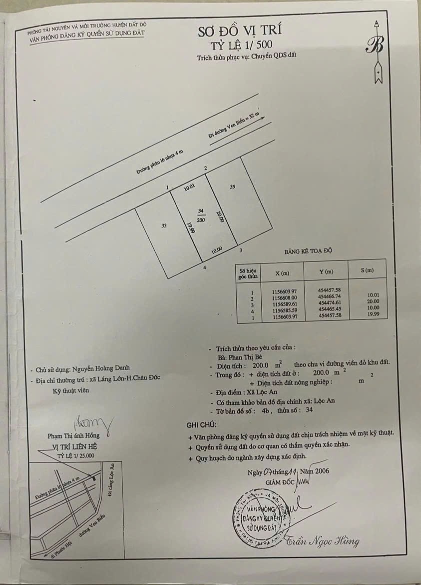 Cần bán Đất Đất Đỏ, Bà Rịa Vũng Tàu, Diện tích 200m², Giá 4.000.000 Triệu/m² 3