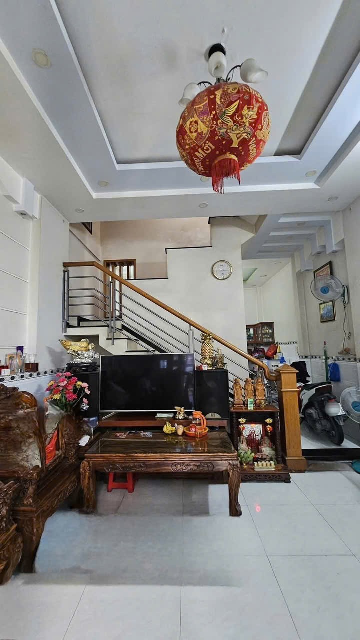 SIÊU PHẨM NHÀ 4 TẦNG (4.5x17) – HẺM XE HƠI 8M – HIỆP THÀNH 45, Q12 – CHỈ 6.2 TỶ! 2