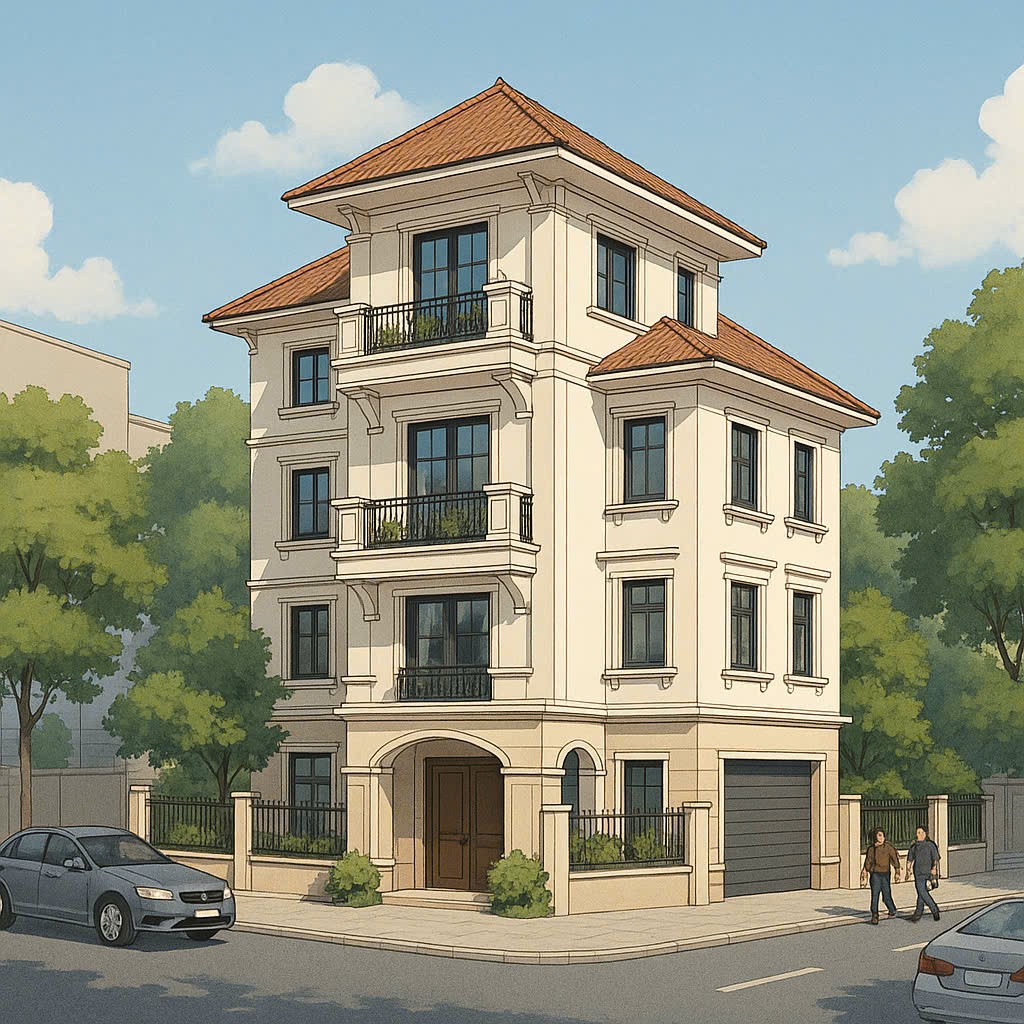 BÁN biệt thự LÔ GÓC  181m, 5tầng, mt 28.8M, ngõ thông - 2 Ô TÔ TRÁNH  XÃ ĐÀN - PHẠM NGỌC THẠCH