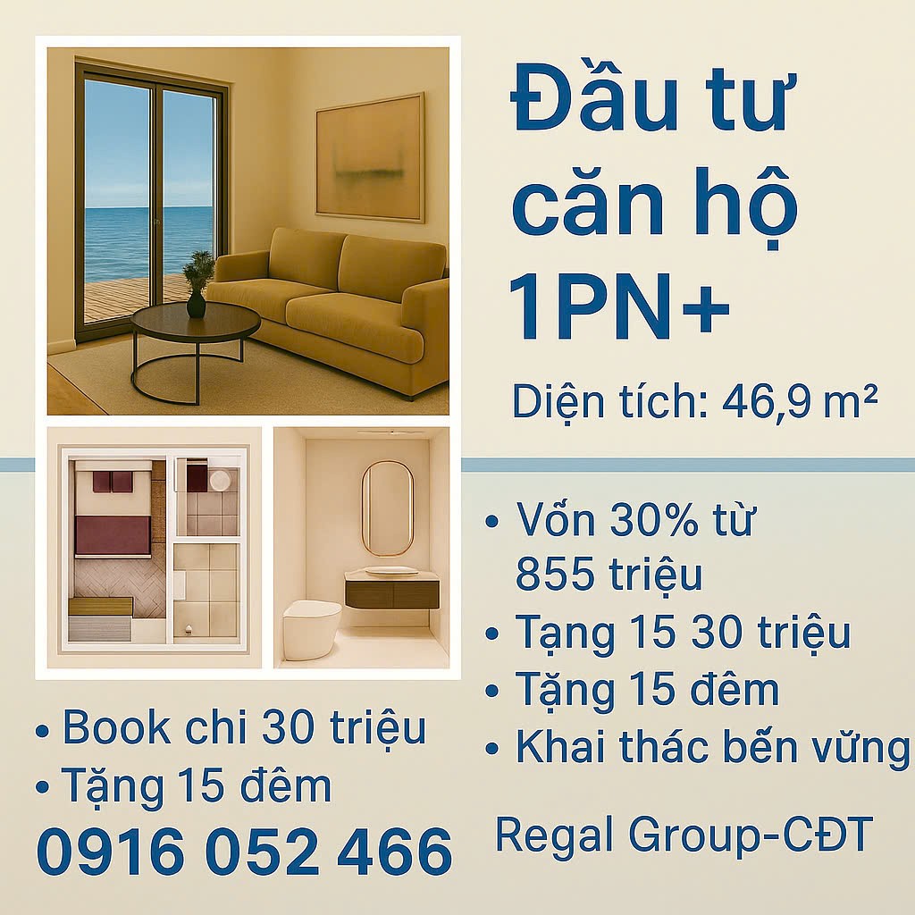 Tận hưởng cuộc sống cân bằng giữa làm việc và thư giãn tại căn hộ 1PN+ 49m² – Tòa Signature 5