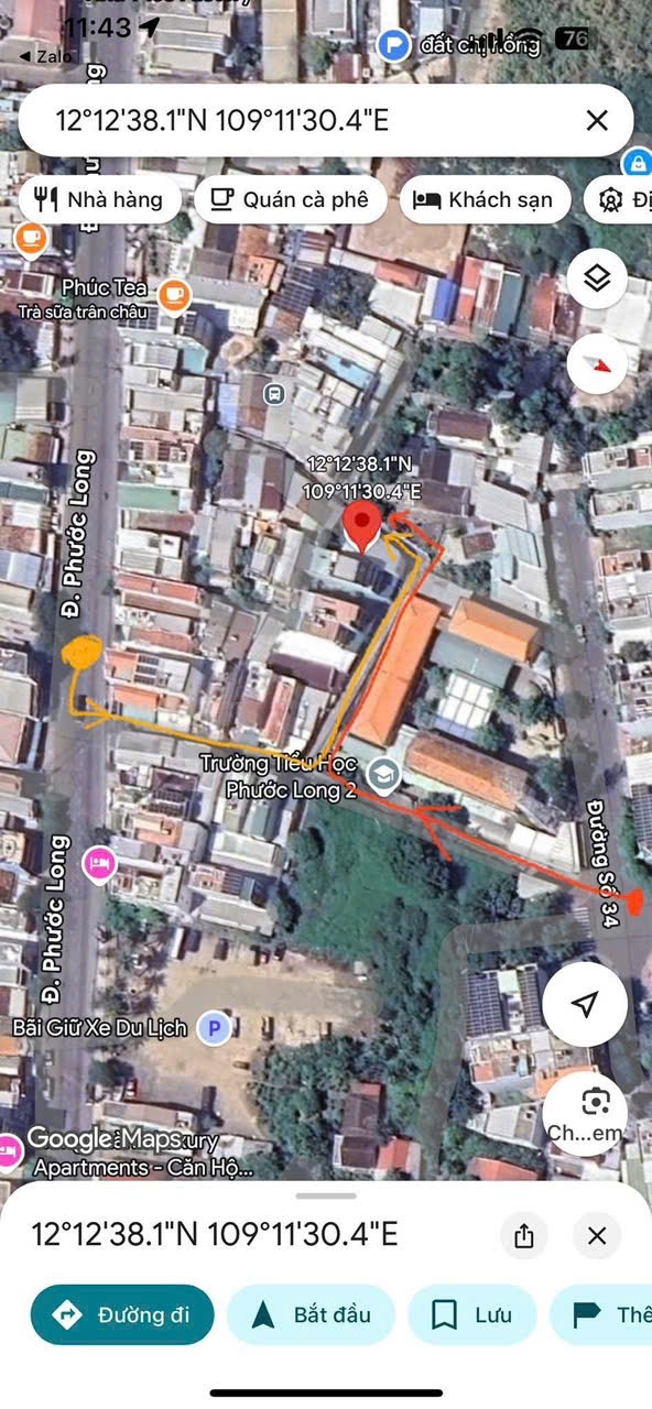 BÁN 2 LÔ ĐẤT ĐƯỜNG Ô TÔ TẠI PHƯỚC LONG, NHA TRANG. CÁCH BIỂN CHỈ 1,5KM 4