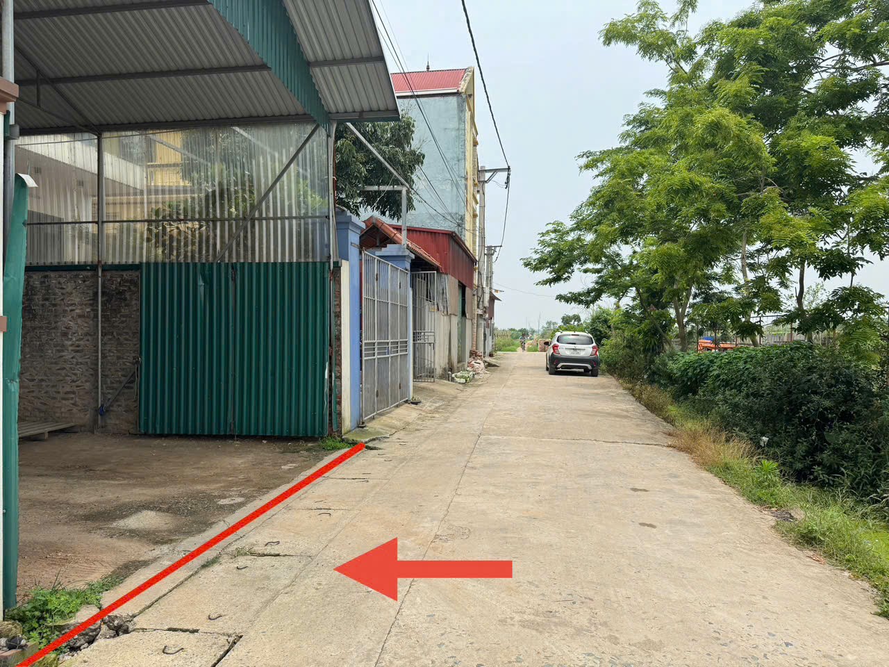 Bán đất Tiền Phong, Mê Linh, HN. Bìa làng, đường thông, oto tránh, view KDT