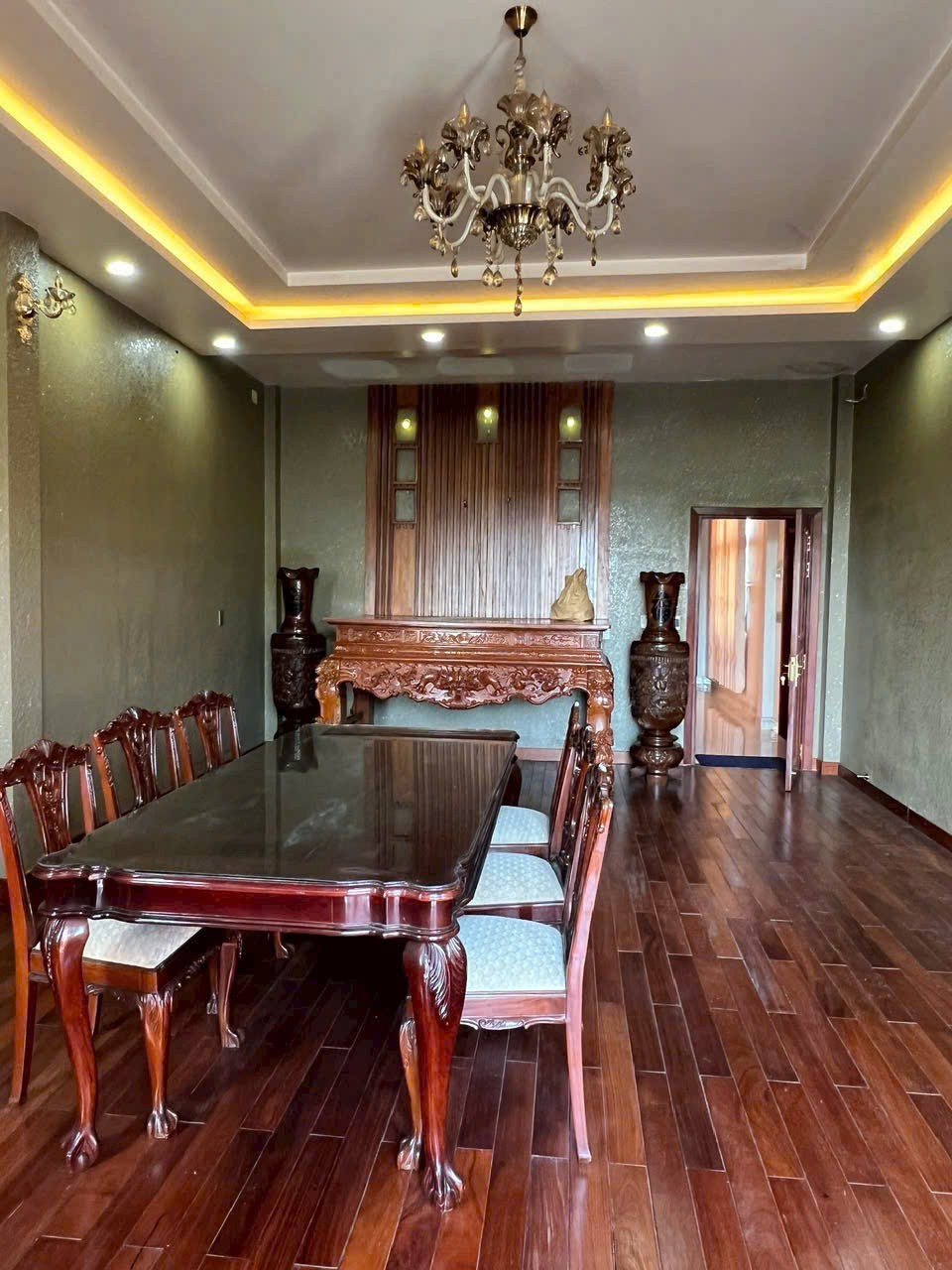 Biệt thự view sông xã Phước Lợi, Bến Lức dt 347m2 1 lầu 3pn 2wc giá 7 tỷ 4