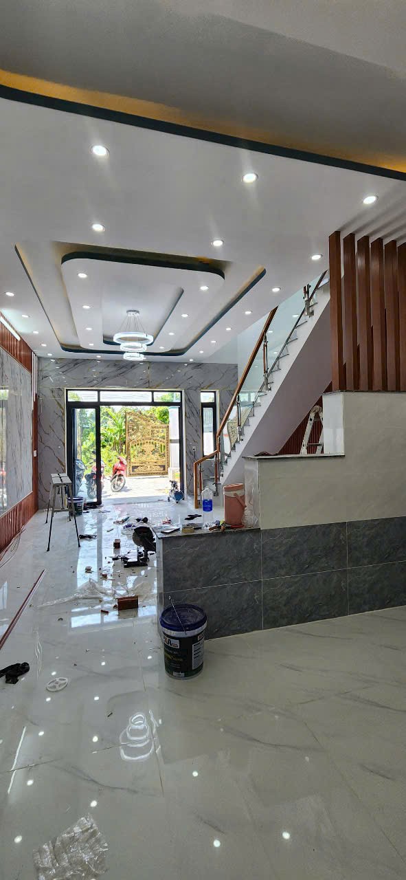 Nhà mt đường nhựa xã Mỹ Hạnh Nam, Đức Hòa dt 120m2 1 lầu 4pn 2wc giá 2,7 tỷ 12