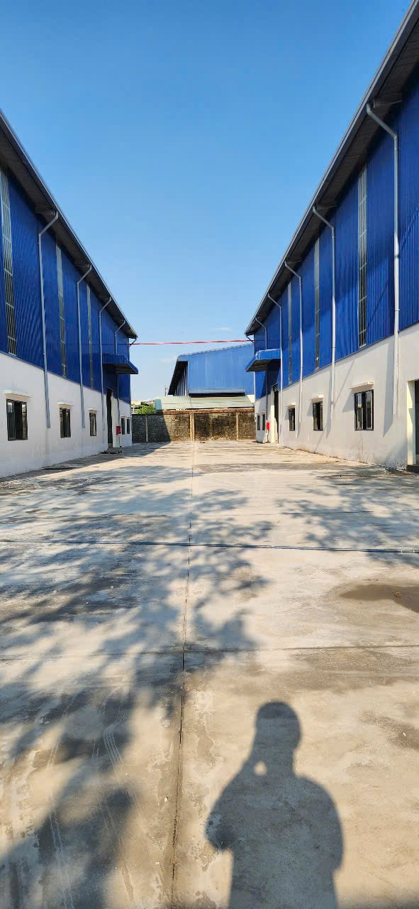 Nhà xưởng cho thuê ở xã Đức Hòa Hạ, Đức Hòa, dtxd 4465m2 giá 450tr/ tháng 5
