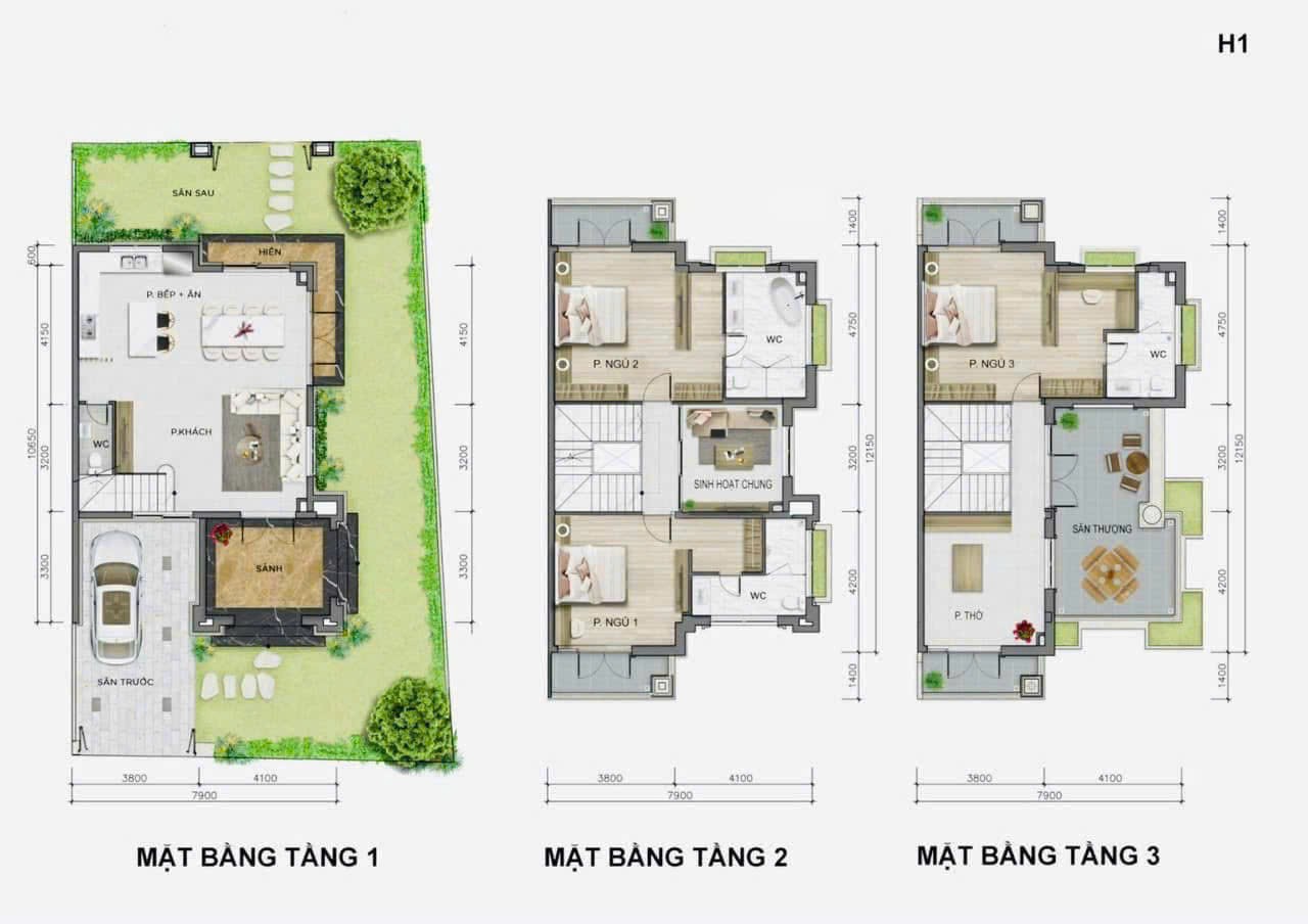 Cần bán Biệt thự Phường Phú Hữu, Quận 9, Diện tích 203m², Giá Thương lượng