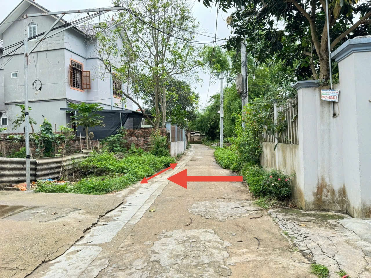 Bán 46m đất thôn Bảo Tháp, Kim Hoa, Mê Linh. Ba bước chân tới đường vành đai 4 2