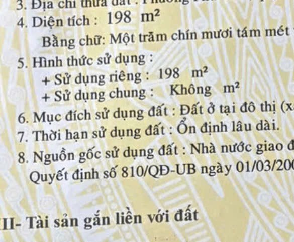 Cần bán Đất Phường Phú Hữu, Quận 9, Diện tích 198m², Giá 57 Triệu/m² 3
