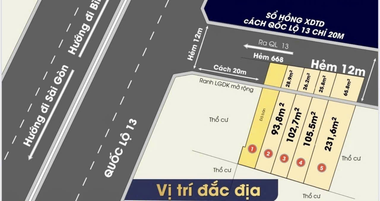 Cần bán Đất Phường Hiệp Bình Phước, Thủ Đức, Diện tích 131m², Giá 8.5 Tỷ 2