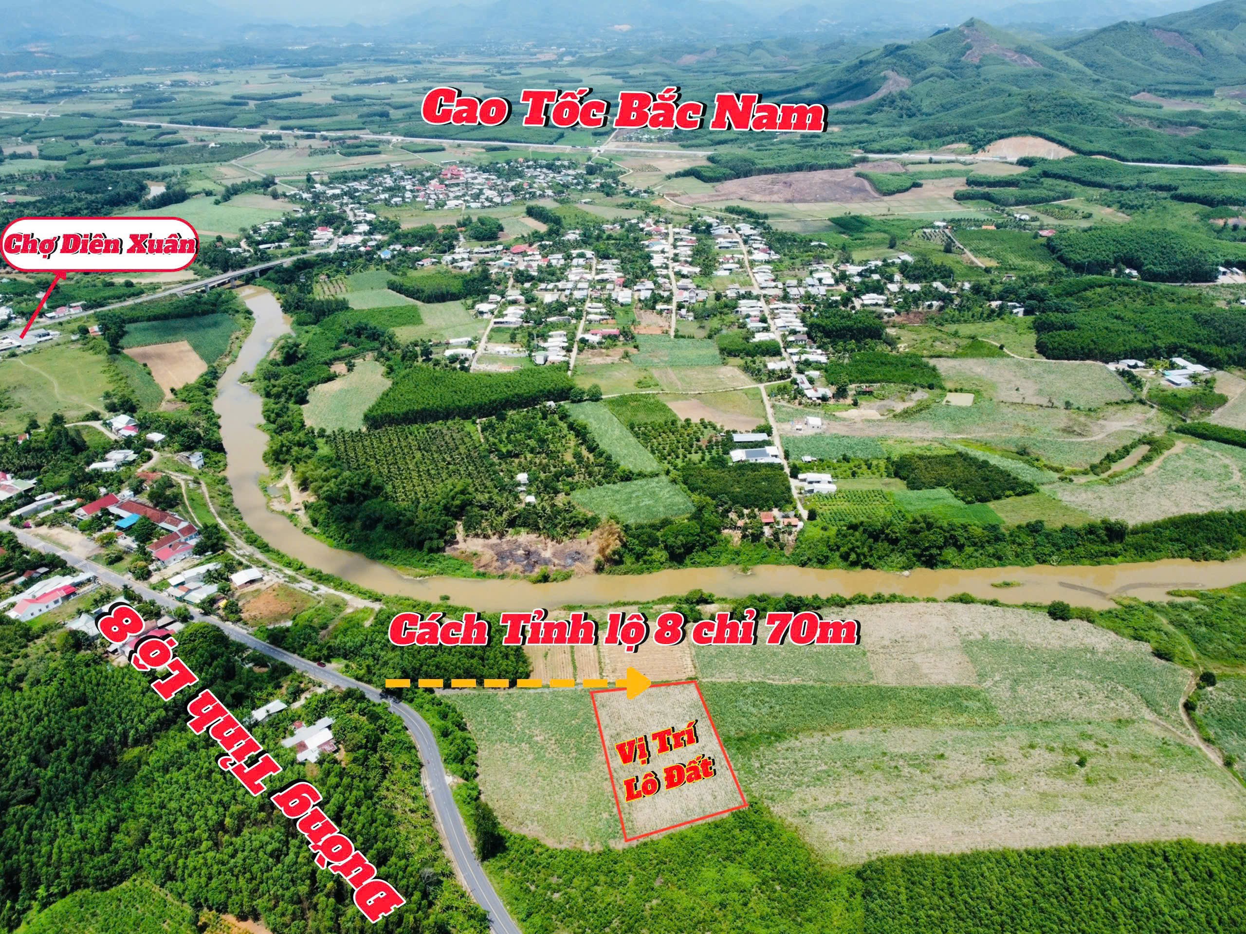 Cần bán Đất Xã Diên Xuân, Diên Khánh, Diện tích 600m², Giá 240 Triệu 2