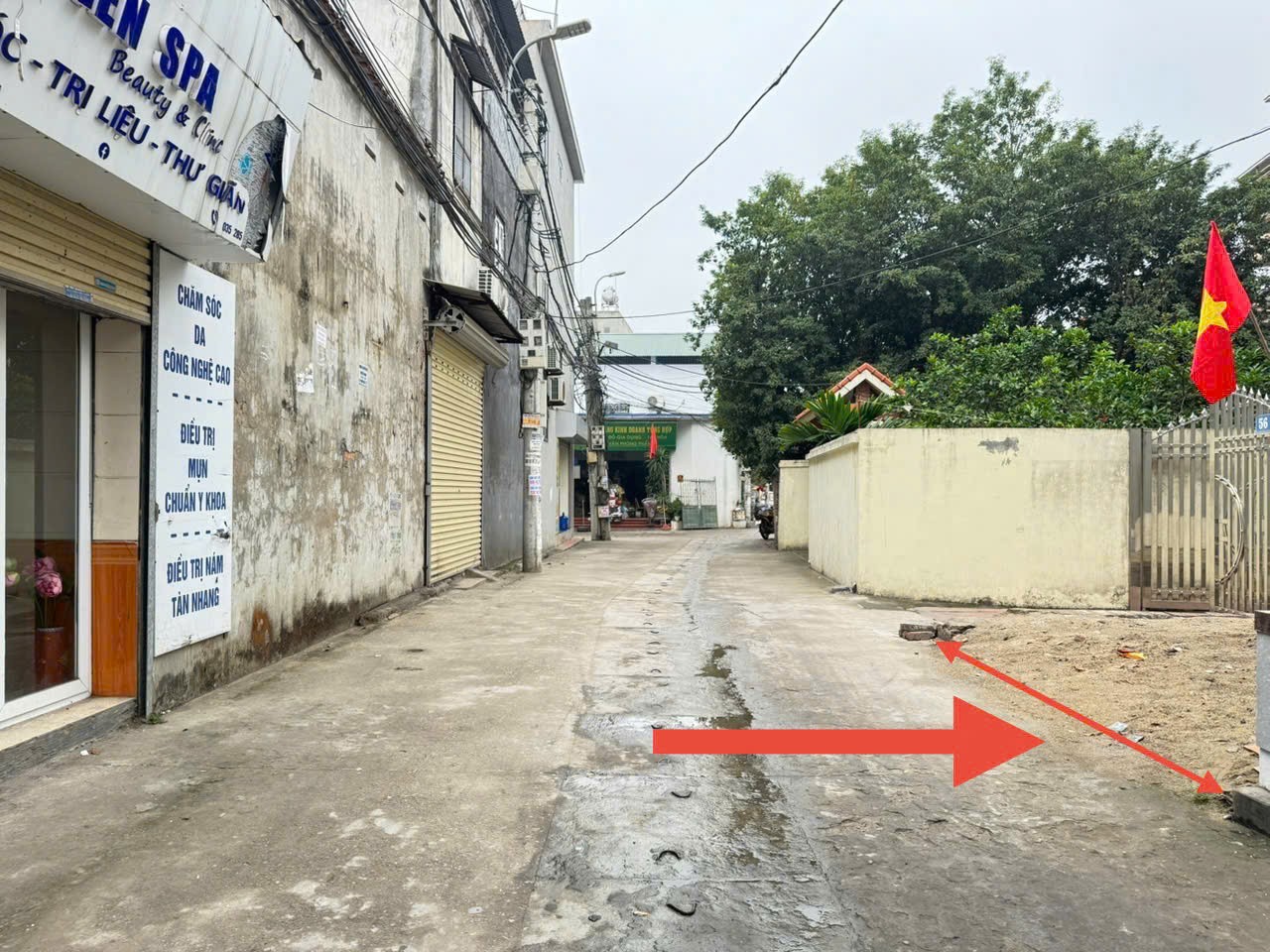 Bán 70m đất tổ 6, TT Quang Minh, Mê Linh. Mặt tiền kinh doanh, 3 mặt thoáng cực đẹp 2