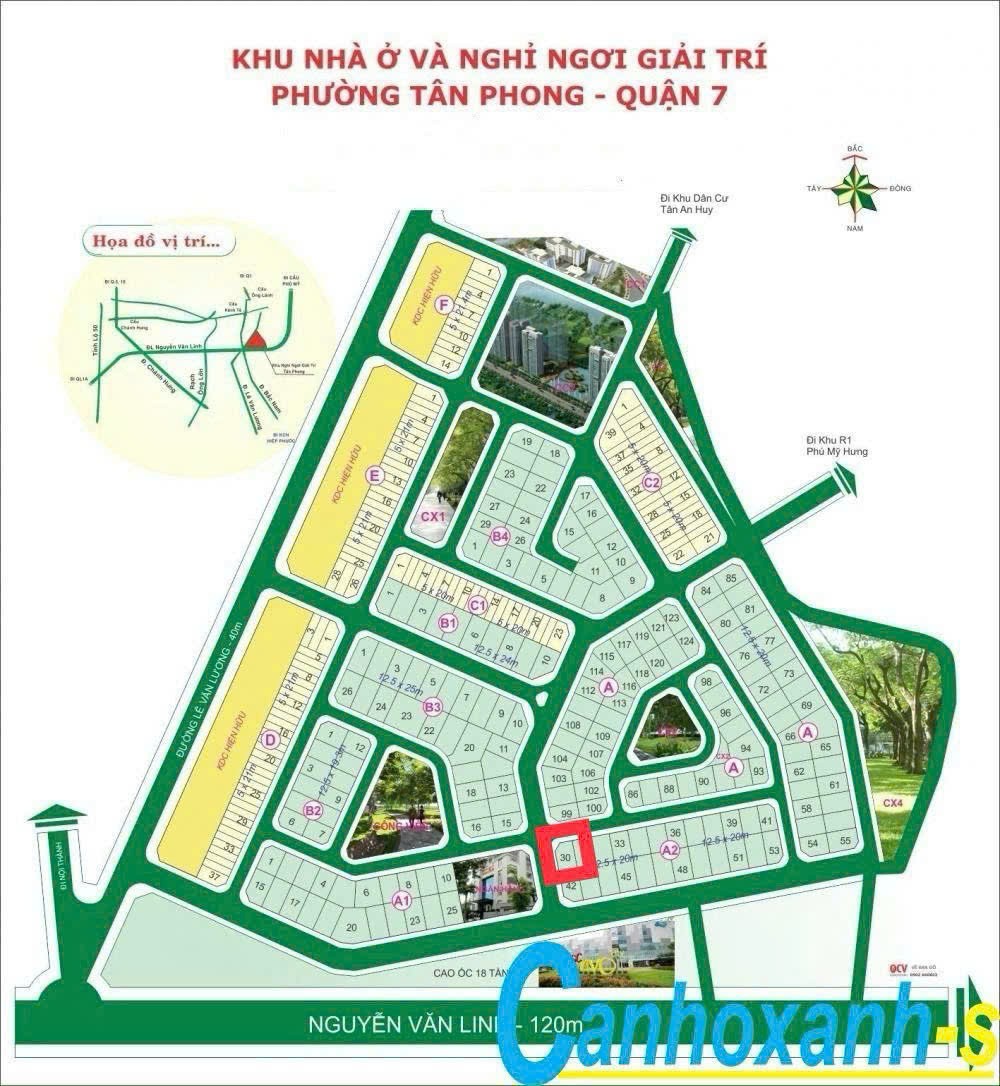 Cần bán Đất Phường Tân Phong, Quận 7, Diện tích 243m², Giá 32 Tỷ