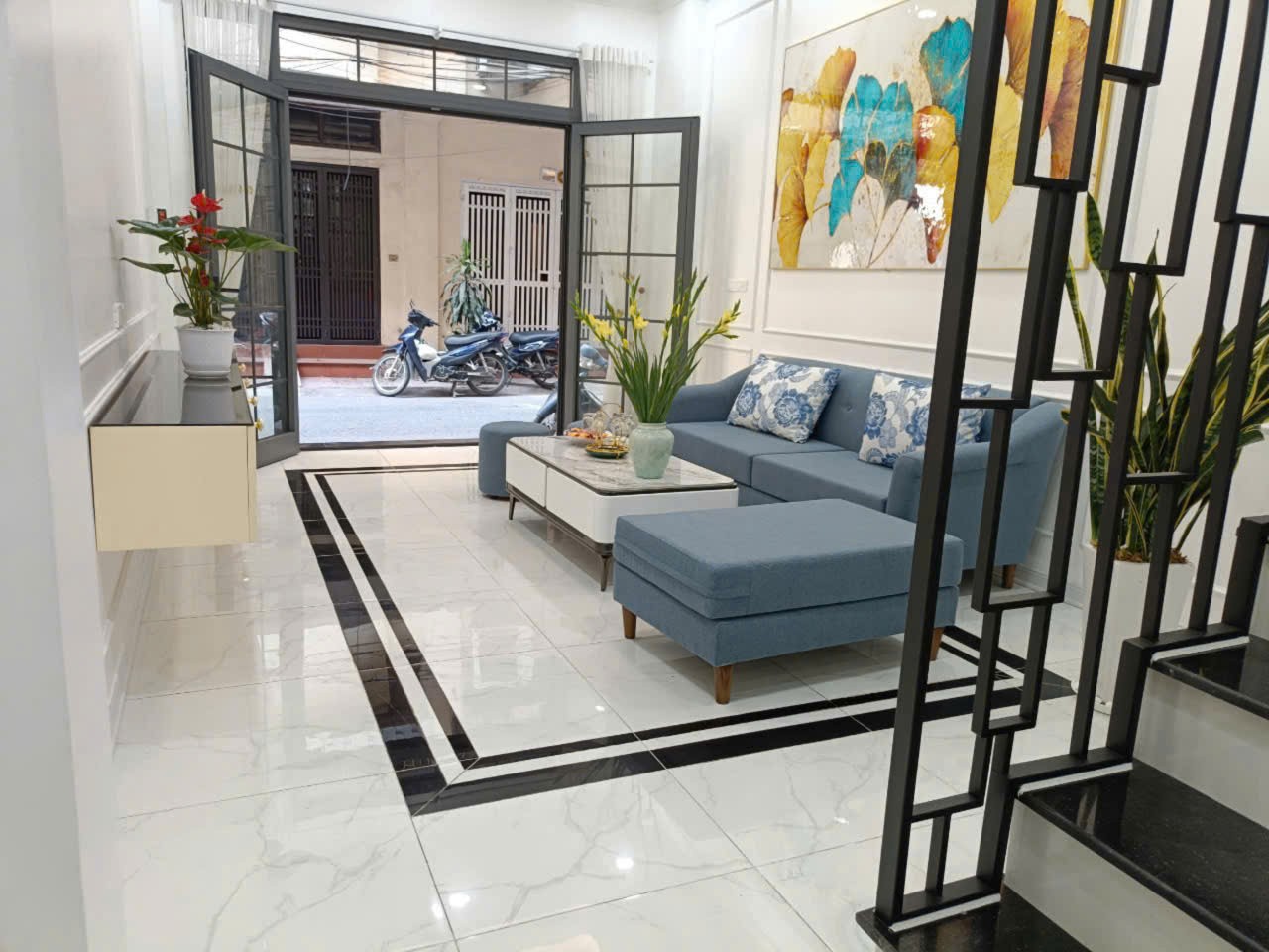 Cần bán 46m2 nhà 4 tầng ngõ 447 Ngọc Lâm. Đường ô tô tránh, có vỉa hè 13