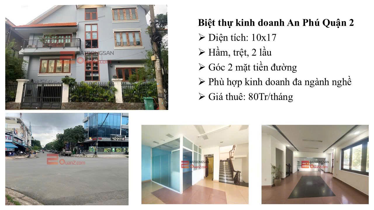 Cho thuê Nhà mặt tiền Phường An Phú, Quận 2, Diện tích 170m², Giá 80 Triệu/tháng 4