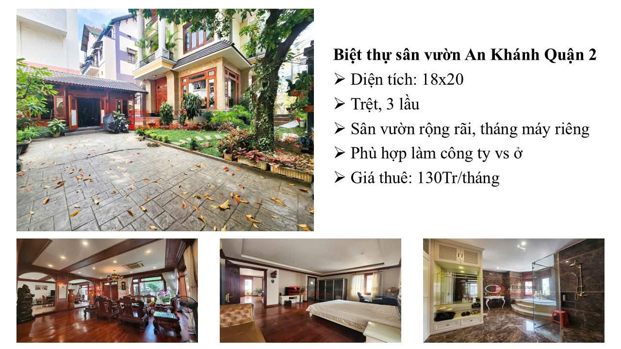 Cho thuê Nhà mặt tiền Phường An Phú, Quận 2, Diện tích 170m², Giá 80 Triệu/tháng 2