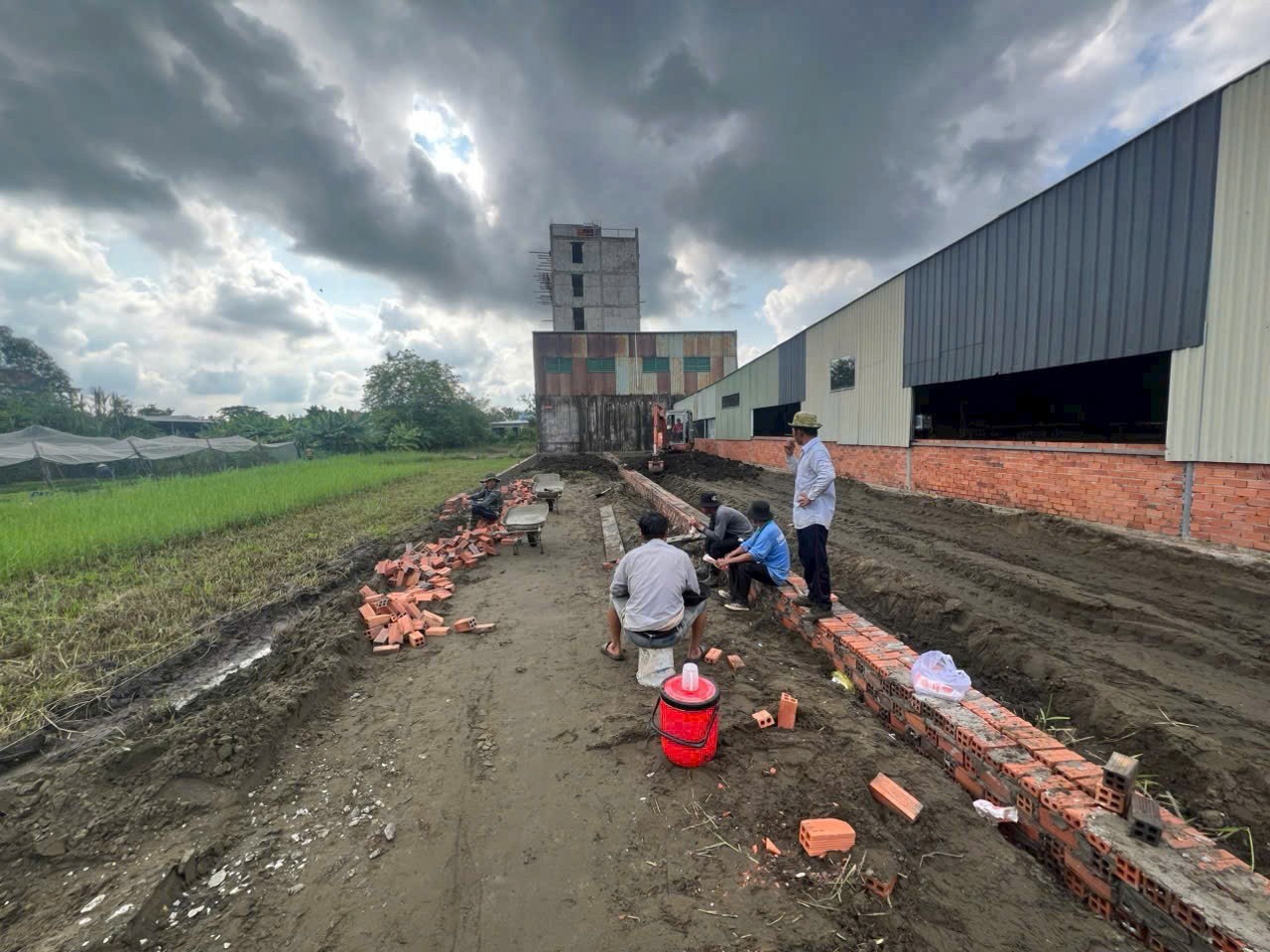 200m2 thổ cư mặt tiền N2, xã Hòa Khánh Đông, Đức Hòa giá 3 tỷ 3