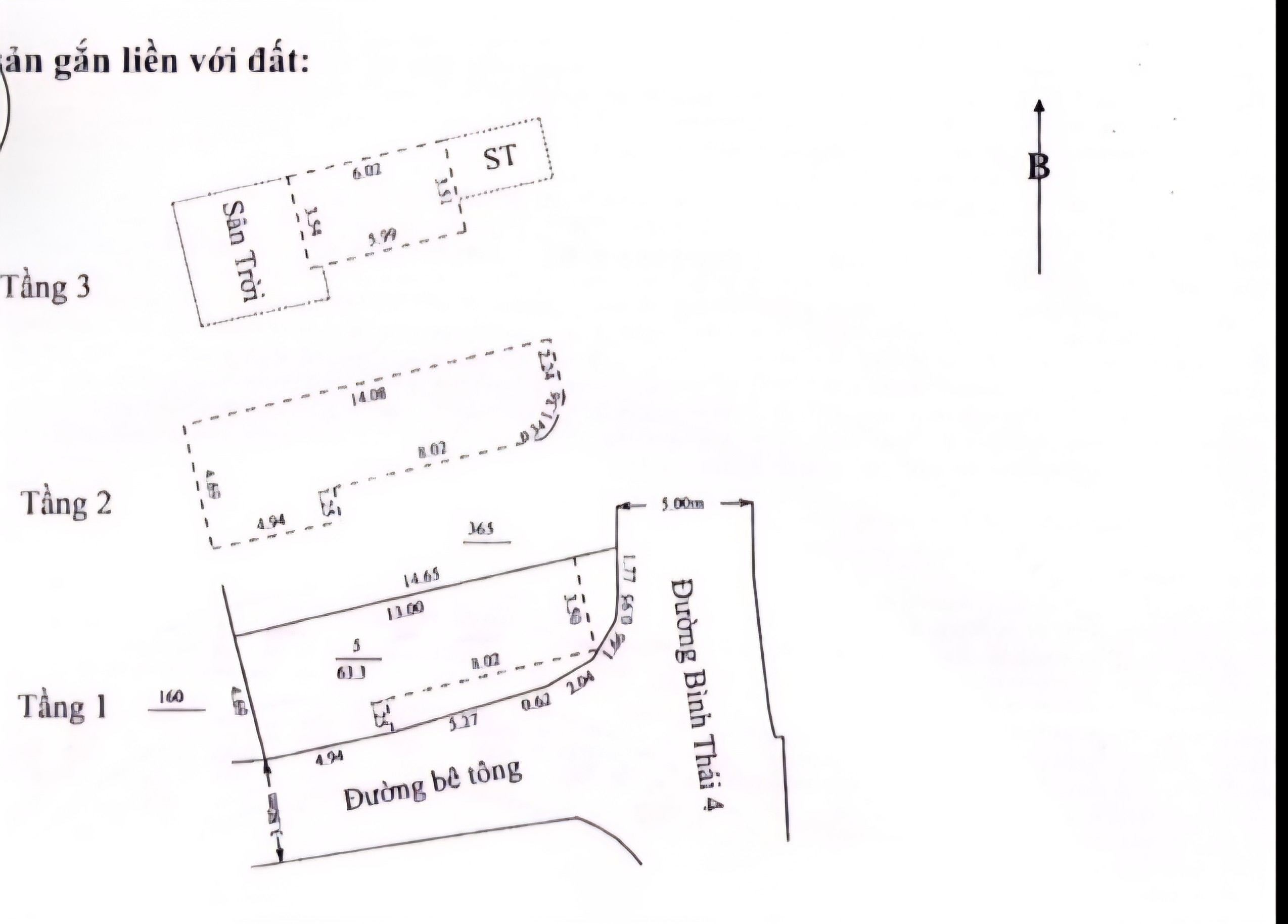 Cần bán Nhà mặt tiền đường Bình Thái 4, Phường Hòa Thọ Đông, Diện tích 63m², Giá 5,3 Tỷ 2