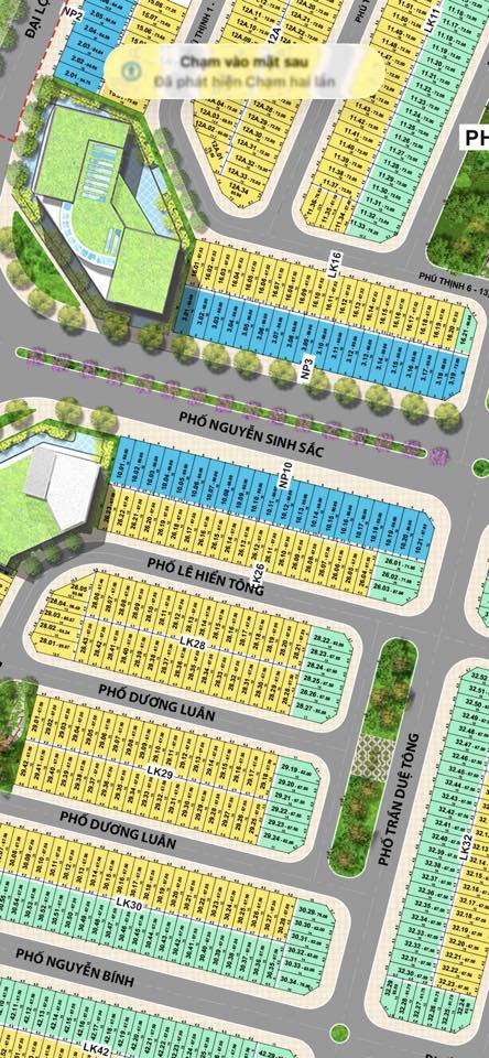 Bán đất mặt phố KĐT Tân Phú Hưng, ph Tân Hưng, TP Hải Dương, 67.5m2, mt 4.5m, giá rất tốt 3