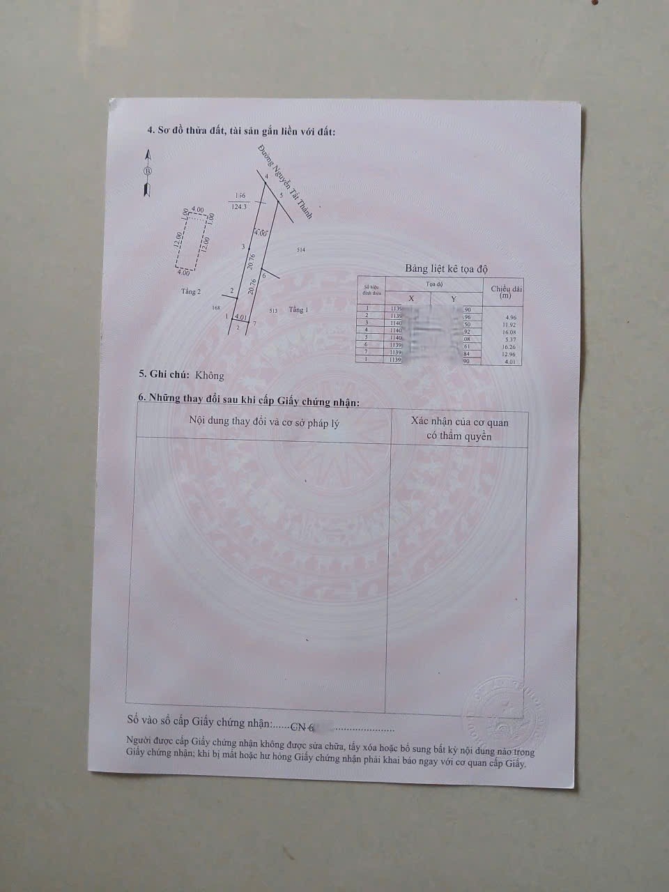 Bán nhà mặt phố Nguyễn Tất Thành, TP. Sa Đéc, Đồng Tháp. DT 124m2, 3PN. Sổ hồng. Giá 4.5 Tỷ. 5