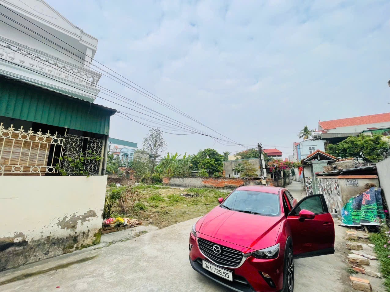 Đất Cao Xá Cao An Cẩm Giàng 65.6m2 mặt tiền 7m đường 6m ô tô tránh 3