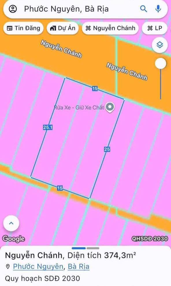 LÔ ĐẤT BIỆT THỰ MẶT TIỀN ĐƯỜNG NGUYỄN CHÁNH – TRUNG TÂM PHƯỜNG BÀ RỊA, TP.HCM 3