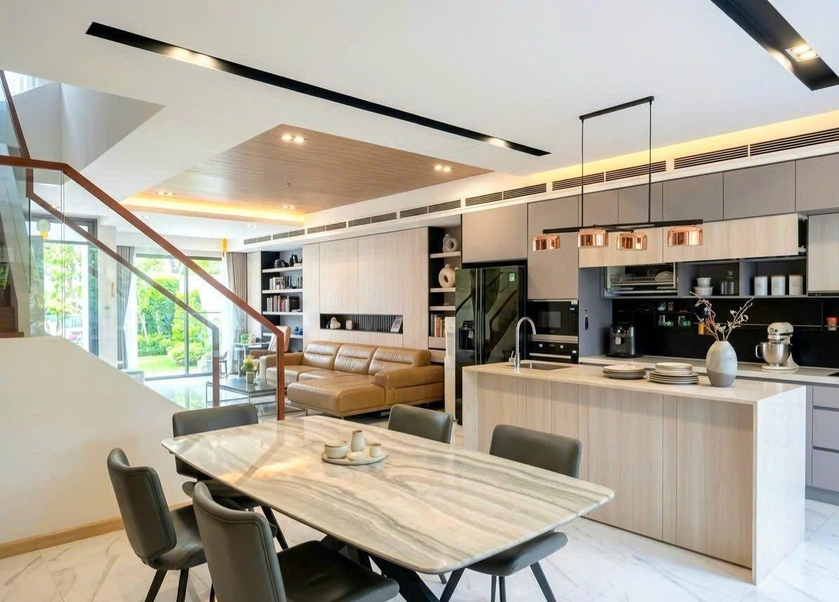 Hiếm nhà LK đẹp 3 tầng Nadyne Garden Park city, 120m2, mặt tiền 6m, sang trọng, ở sướng, giá 41.5 4