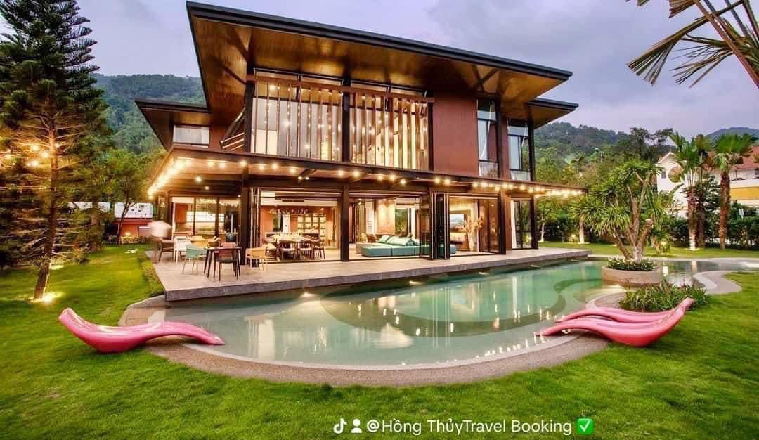 Bán gấp lô đất 1136m2 BT trong sân golf Tam Đảo - sổ đỏ lâu dài 100% thổ cư- giá chỉ 12 tr/m2 4