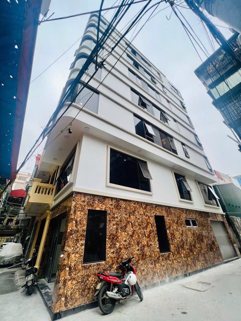 BÁN NHÀ NGUYỄN TRÃI THANH XUÂN, LÔ GÓC 3 MẶT THOÁNG, 7 TẦNG THANG MÁY  Ở, VP, NHỈNH 27 TỶ 3