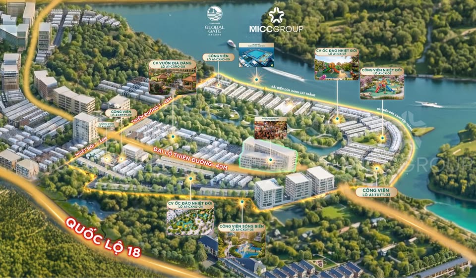 Cần bán Đất dự án Vinhomes Hạ Long Xanh, Diện tích 50m², Giá 3,5 Tỷ 2