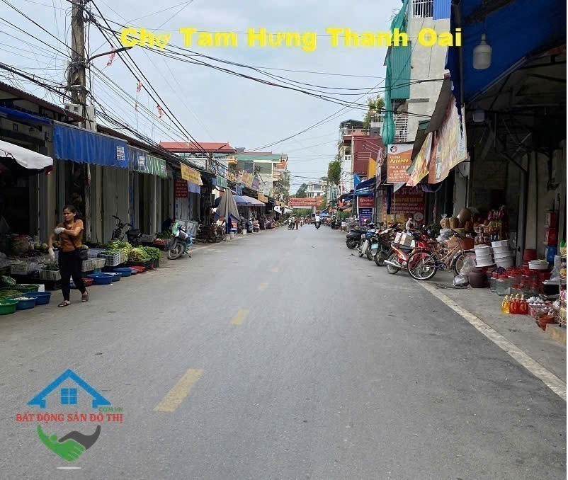Bán đất Tam Hưng Thanh Oai, Giữa 3 KĐT, sát VDD4 và Cienco 5, 68m2 ngay chợ 6