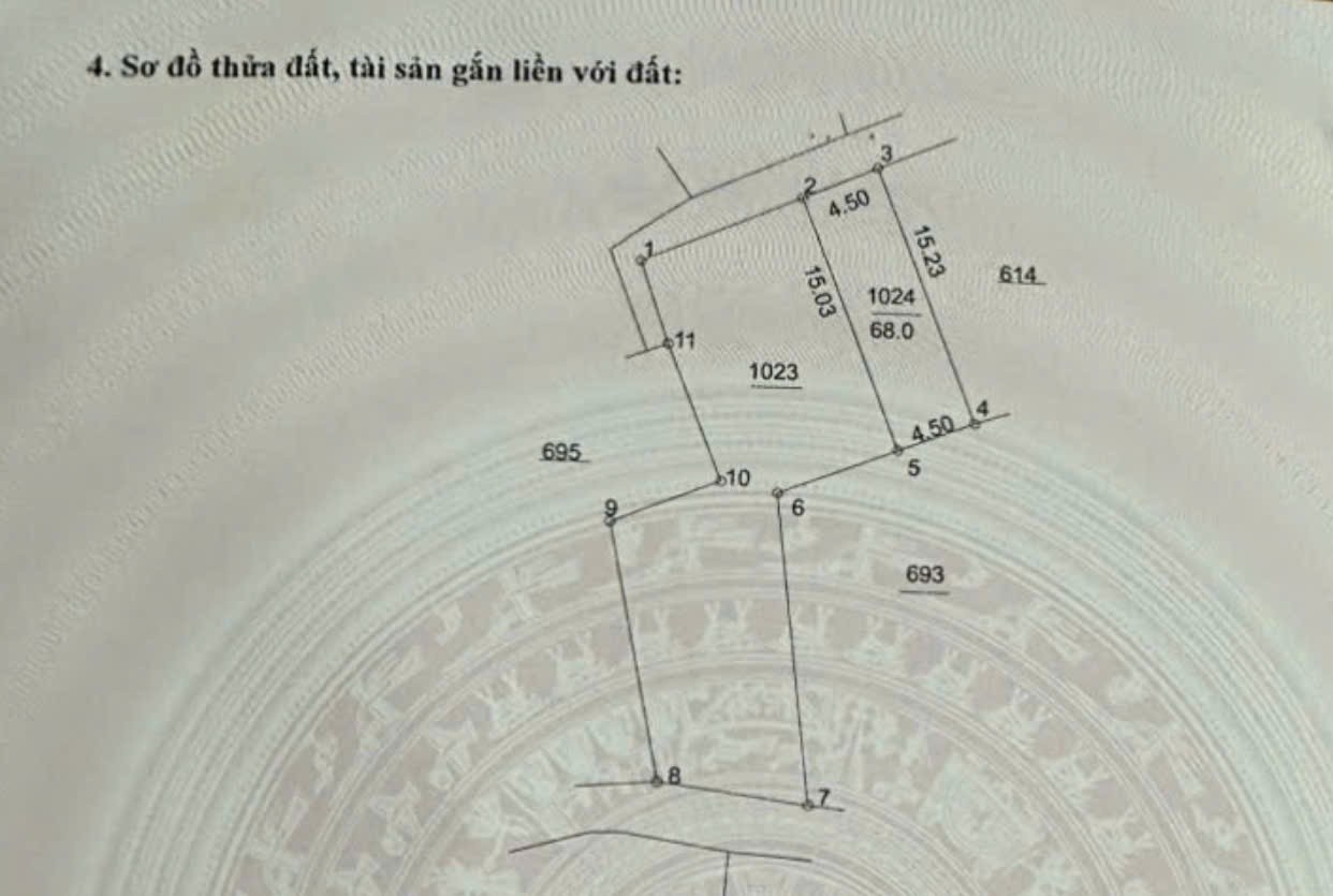Bán đất Tam Hưng Thanh Oai, Giữa 3 KĐT, sát VDD4 và Cienco 5, 68m2 ngay chợ 7