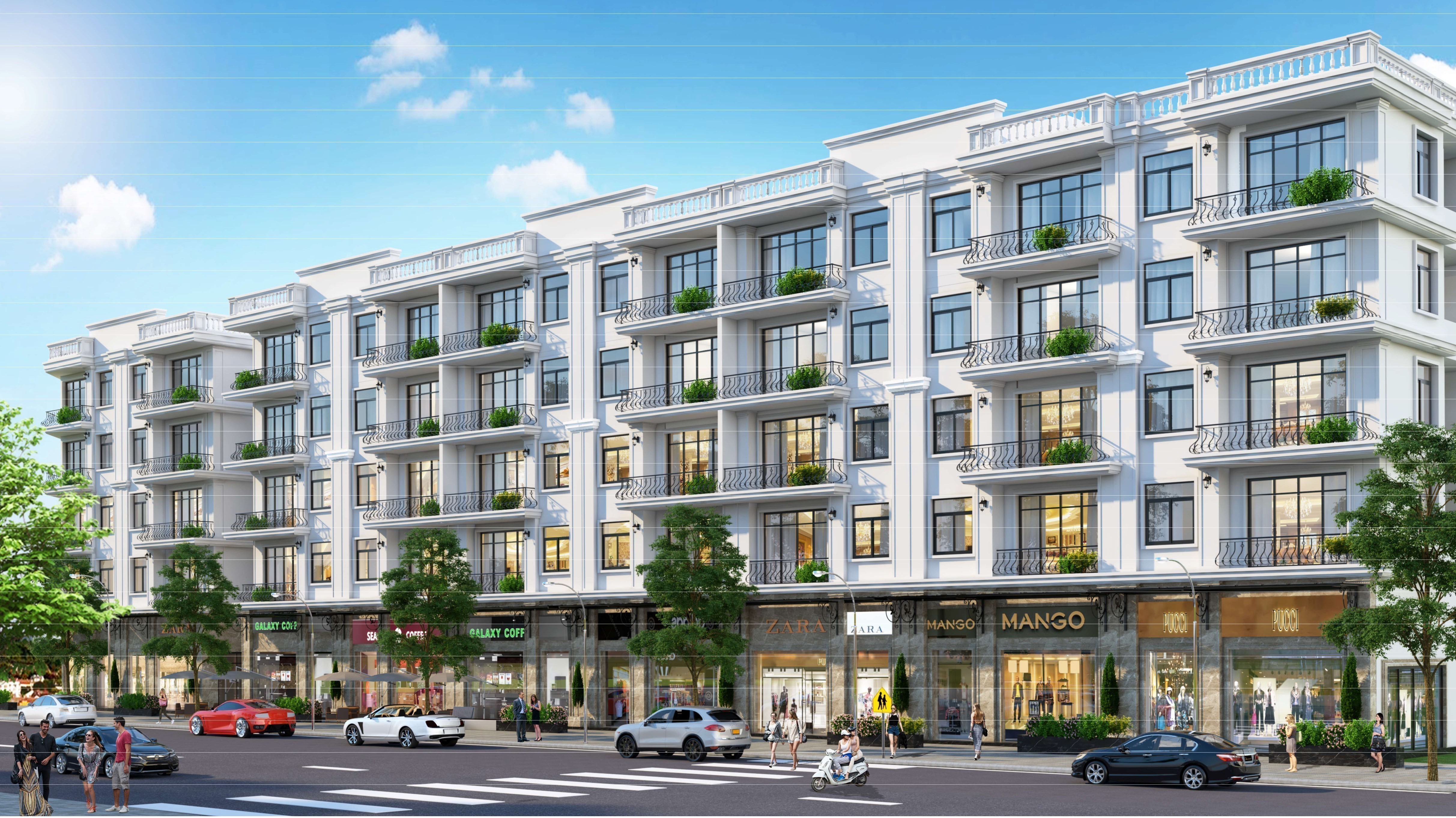 Cho thuê sàn văn phòng dự án The Charm An Hưng với diện tích đa dạng từ 200m², giá thương lượng 2