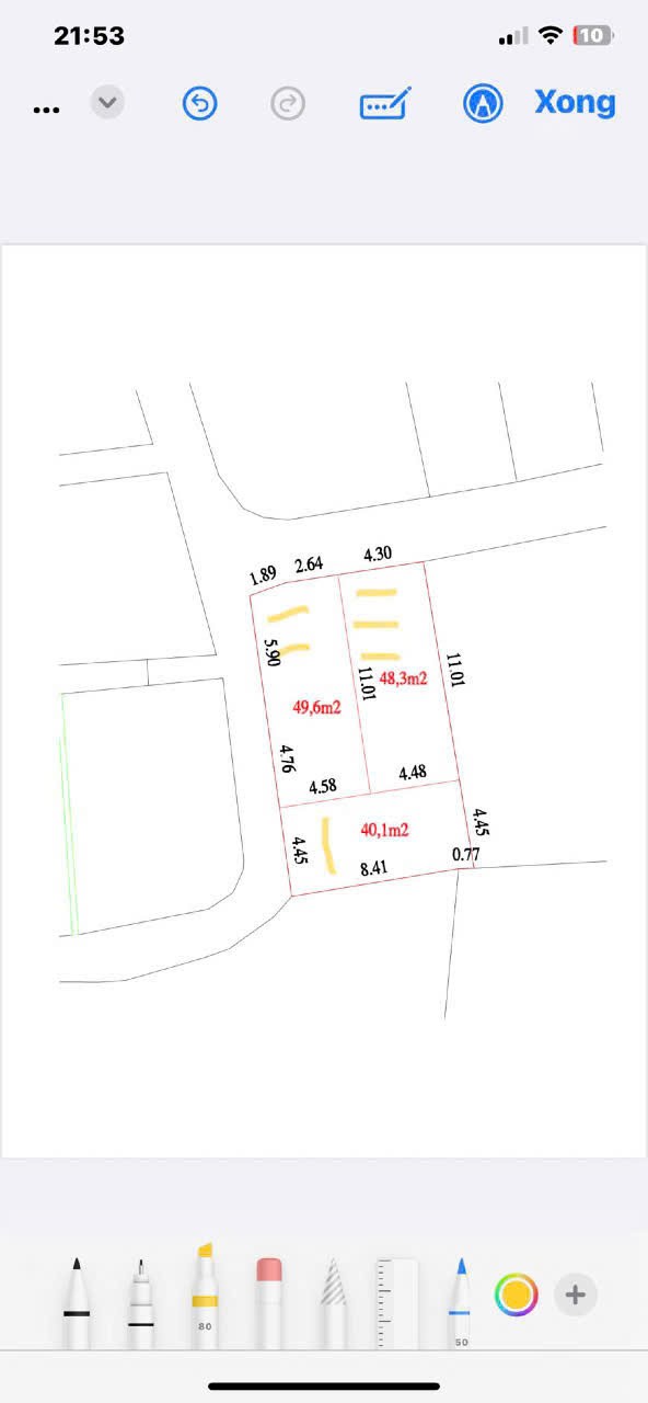 bán đất đồng kỵ kinh doanh nhỏ lẻ 2.x tỷ lô góc 3